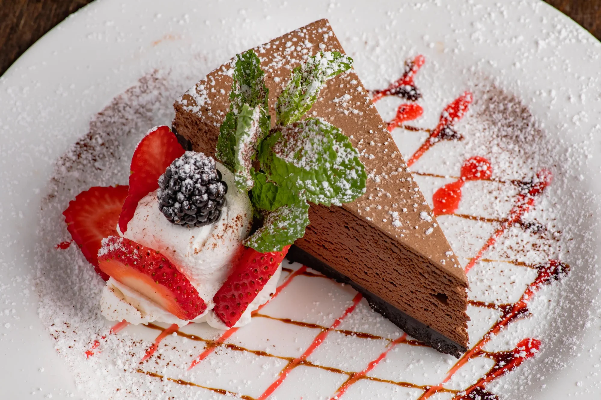 Classic Chocolate Mousse Cake